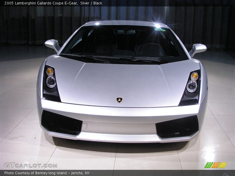 Silver / Black 2005 Lamborghini Gallardo Coupe E-Gear
