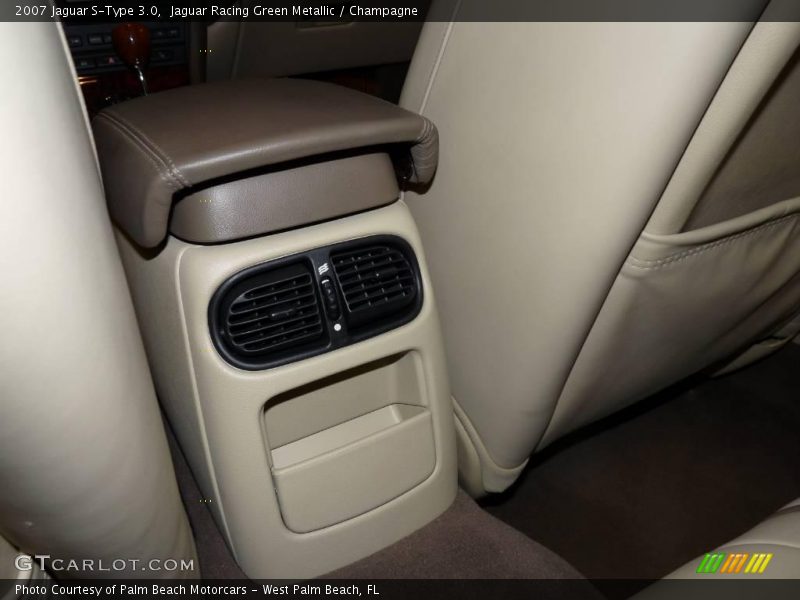 Jaguar Racing Green Metallic / Champagne 2007 Jaguar S-Type 3.0