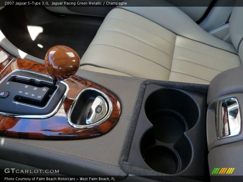 Jaguar Racing Green Metallic / Champagne 2007 Jaguar S-Type 3.0