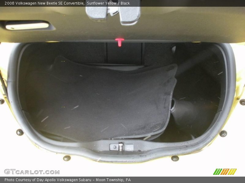 Sunflower Yellow / Black 2008 Volkswagen New Beetle SE Convertible