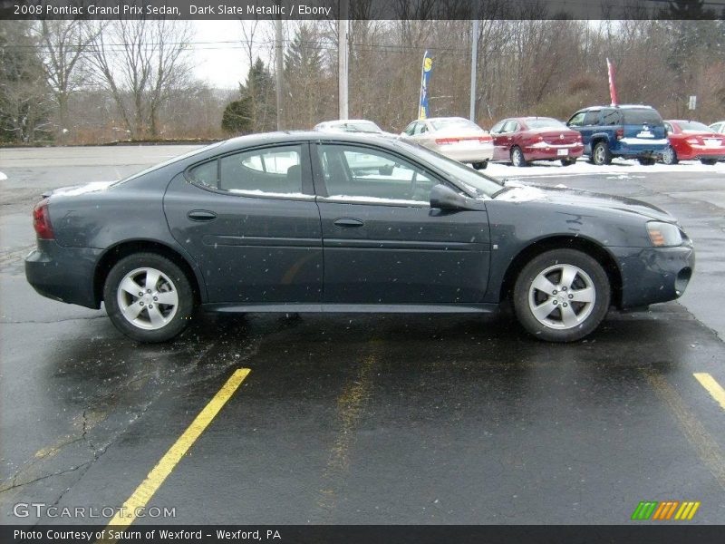 Dark Slate Metallic / Ebony 2008 Pontiac Grand Prix Sedan