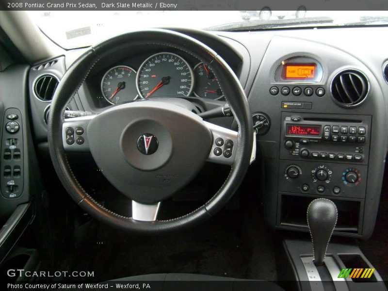 Dark Slate Metallic / Ebony 2008 Pontiac Grand Prix Sedan