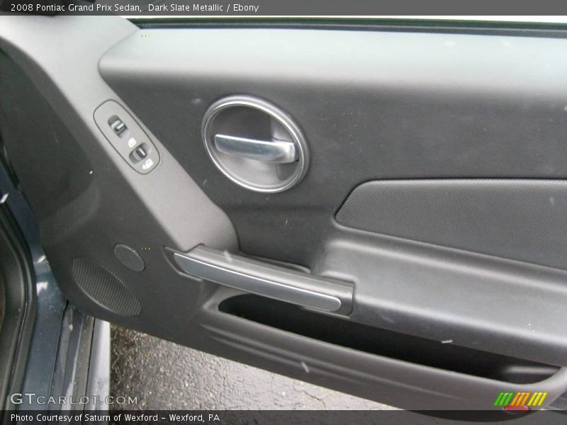 Dark Slate Metallic / Ebony 2008 Pontiac Grand Prix Sedan