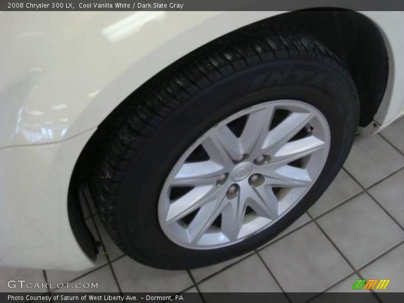 Cool Vanilla White / Dark Slate Gray 2008 Chrysler 300 LX