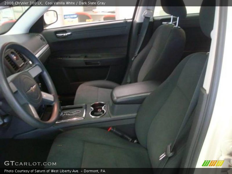 Cool Vanilla White / Dark Slate Gray 2008 Chrysler 300 LX
