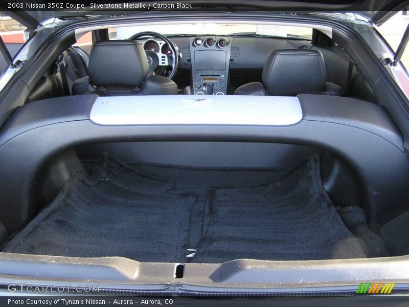 Silverstone Metallic / Carbon Black 2003 Nissan 350Z Coupe
