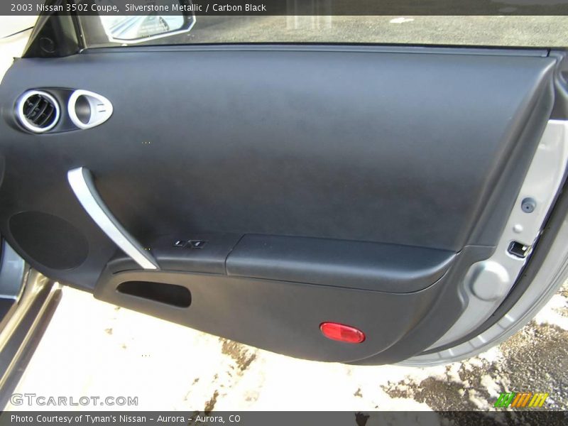 Silverstone Metallic / Carbon Black 2003 Nissan 350Z Coupe