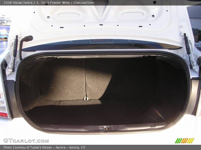 Fresh Powder White / Charcoal/Steel 2008 Nissan Sentra 2.0