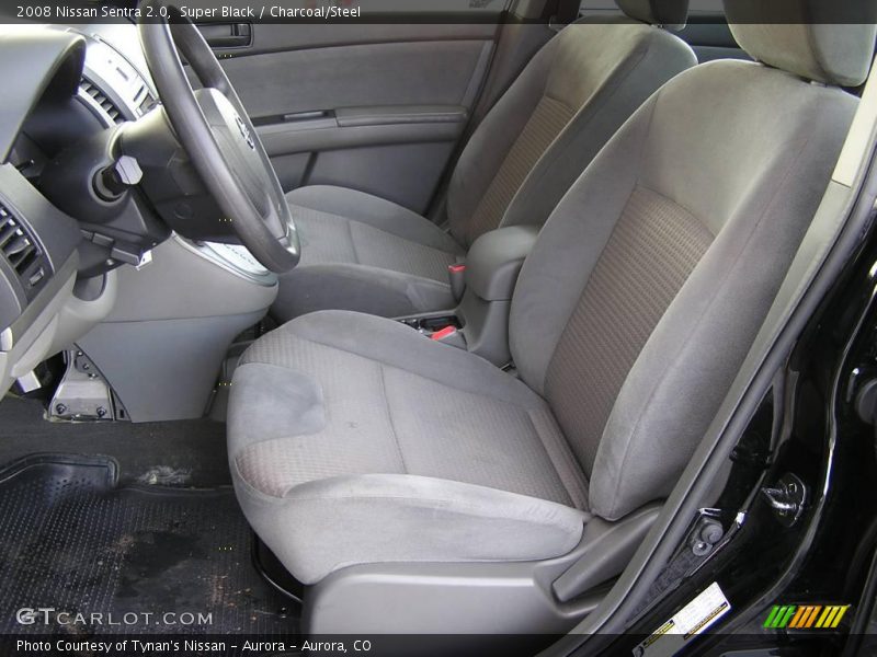 Super Black / Charcoal/Steel 2008 Nissan Sentra 2.0