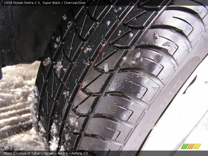 Super Black / Charcoal/Steel 2008 Nissan Sentra 2.0