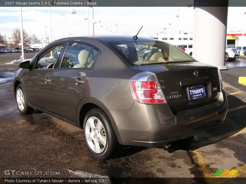 Polished Granite / Beige 2007 Nissan Sentra 2.0 S