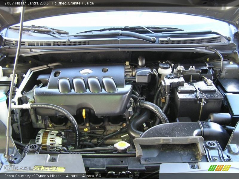 Polished Granite / Beige 2007 Nissan Sentra 2.0 S