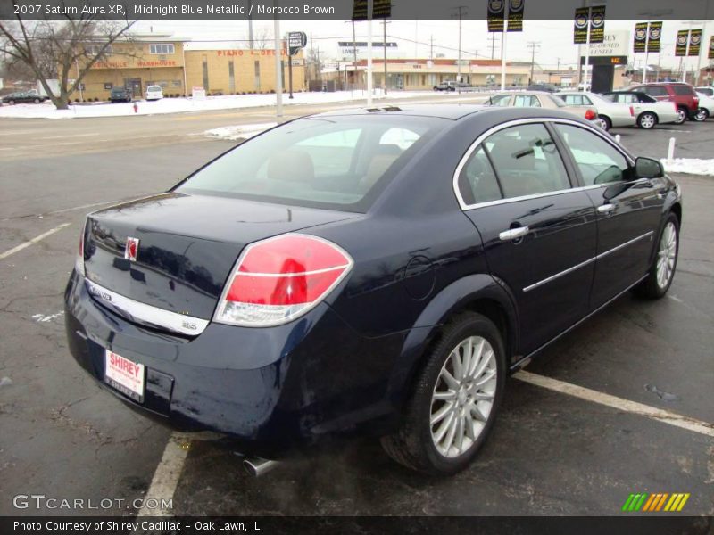 Midnight Blue Metallic / Morocco Brown 2007 Saturn Aura XR