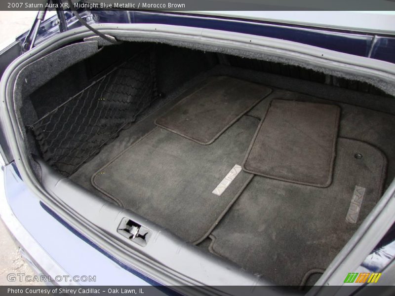 Midnight Blue Metallic / Morocco Brown 2007 Saturn Aura XR