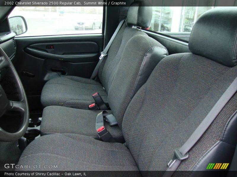 Summit White / Graphite 2002 Chevrolet Silverado 2500 Regular Cab
