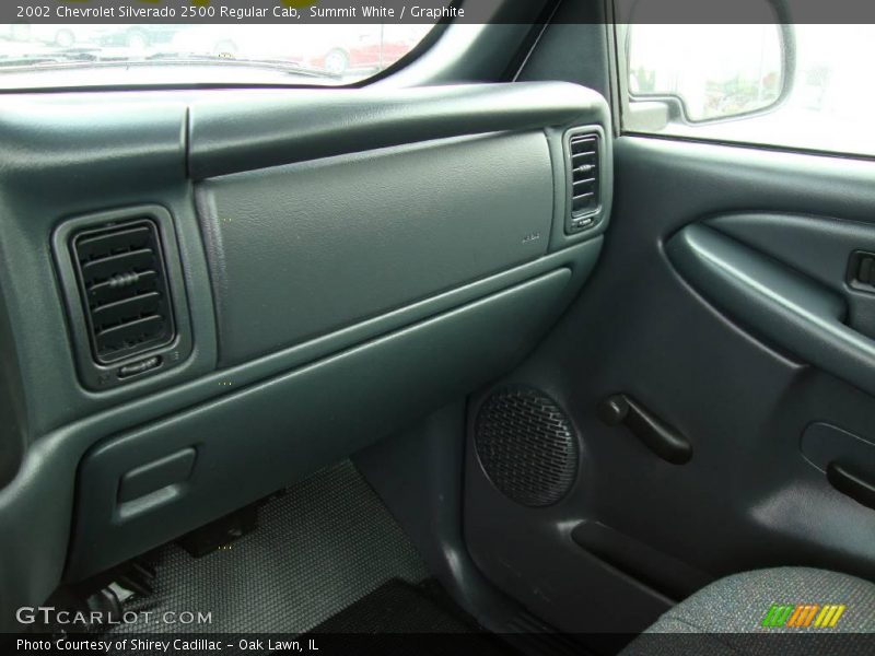 Summit White / Graphite 2002 Chevrolet Silverado 2500 Regular Cab