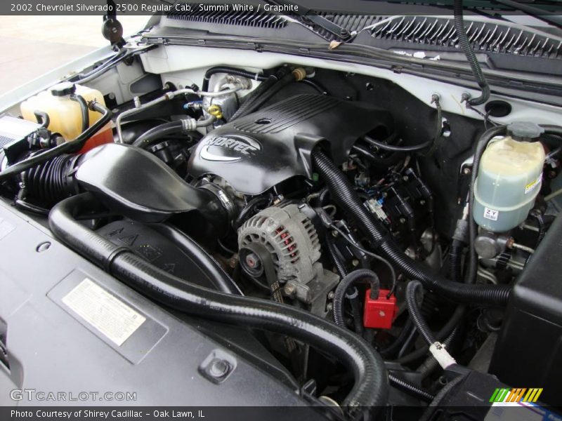 Summit White / Graphite 2002 Chevrolet Silverado 2500 Regular Cab