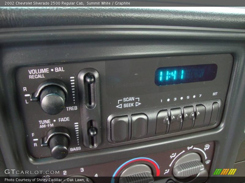 Summit White / Graphite 2002 Chevrolet Silverado 2500 Regular Cab