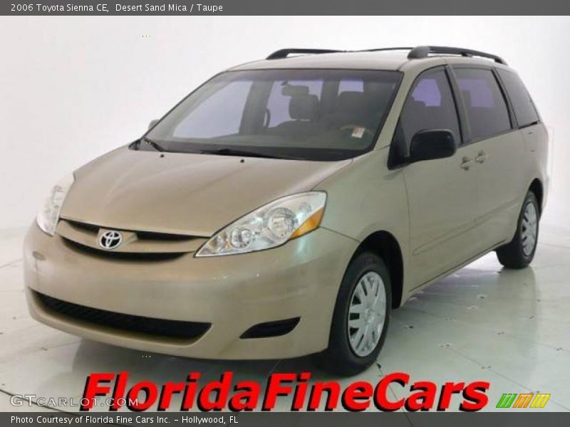 Desert Sand Mica / Taupe 2006 Toyota Sienna CE