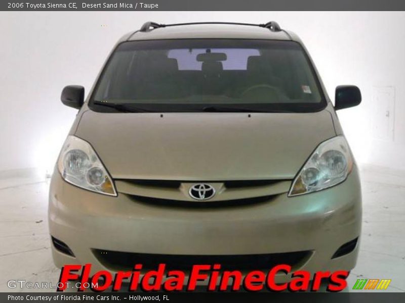 Desert Sand Mica / Taupe 2006 Toyota Sienna CE