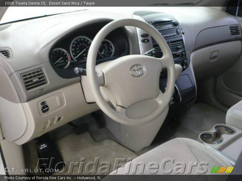 Desert Sand Mica / Taupe 2006 Toyota Sienna CE