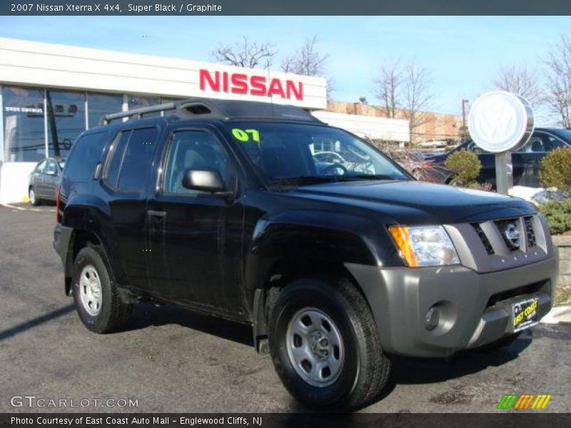 Super Black / Graphite 2007 Nissan Xterra X 4x4
