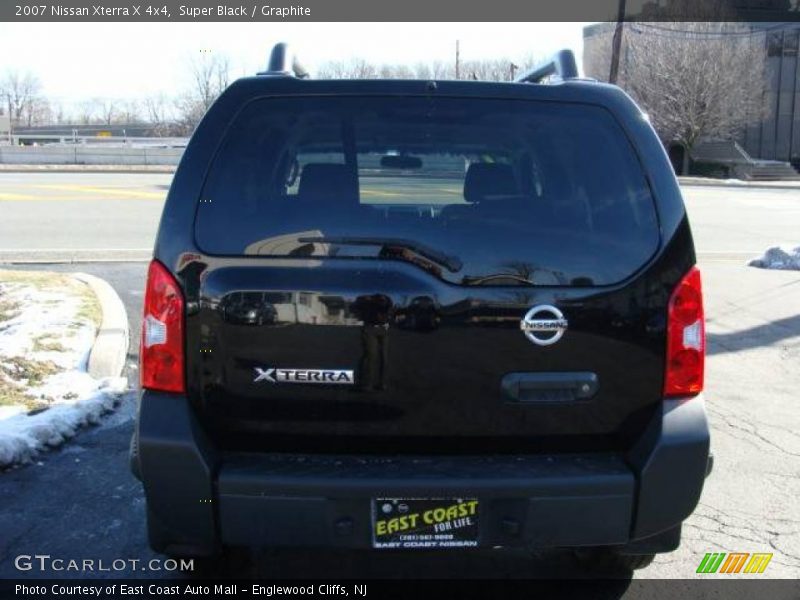 Super Black / Graphite 2007 Nissan Xterra X 4x4