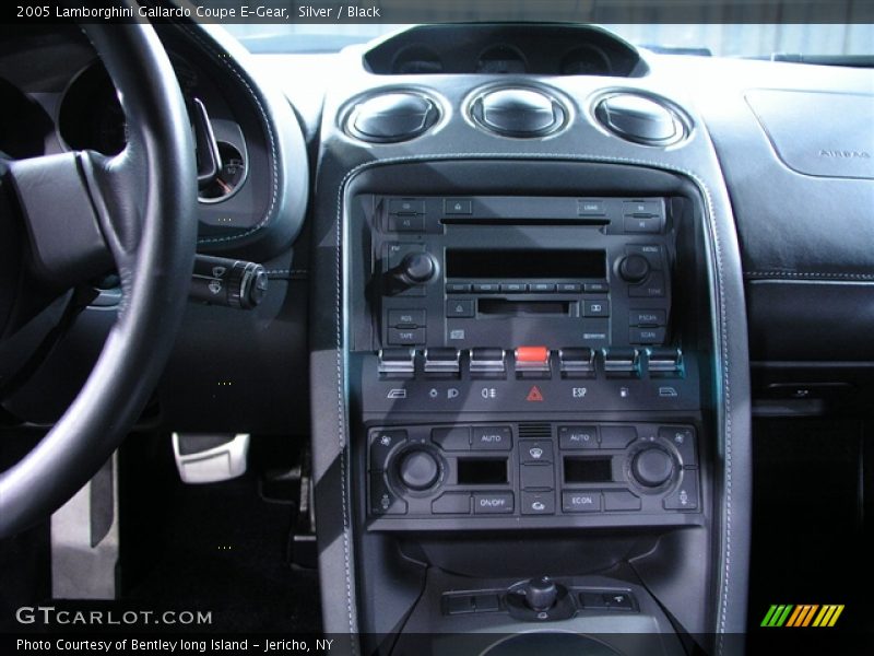 Silver / Black 2005 Lamborghini Gallardo Coupe E-Gear