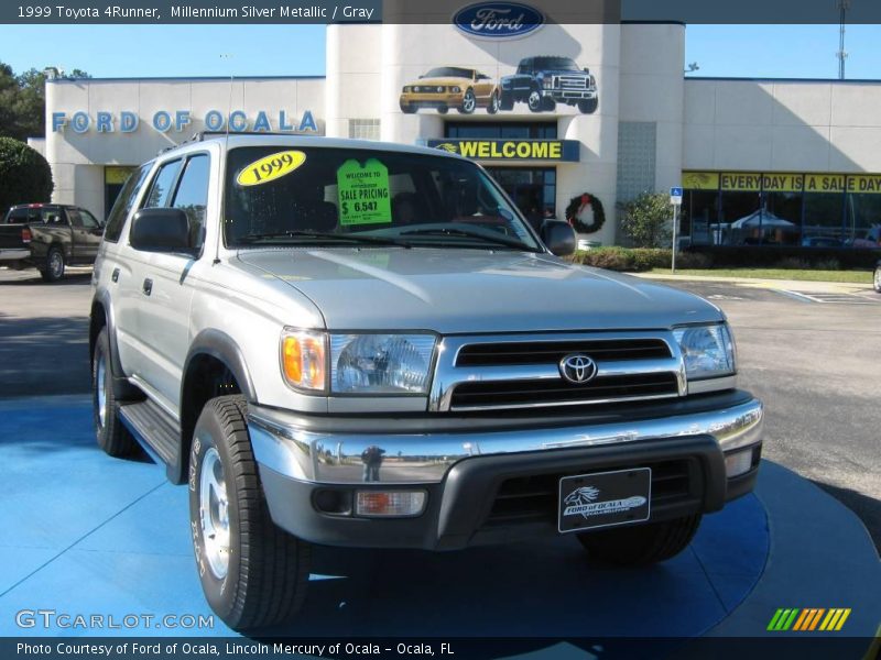 Millennium Silver Metallic / Gray 1999 Toyota 4Runner