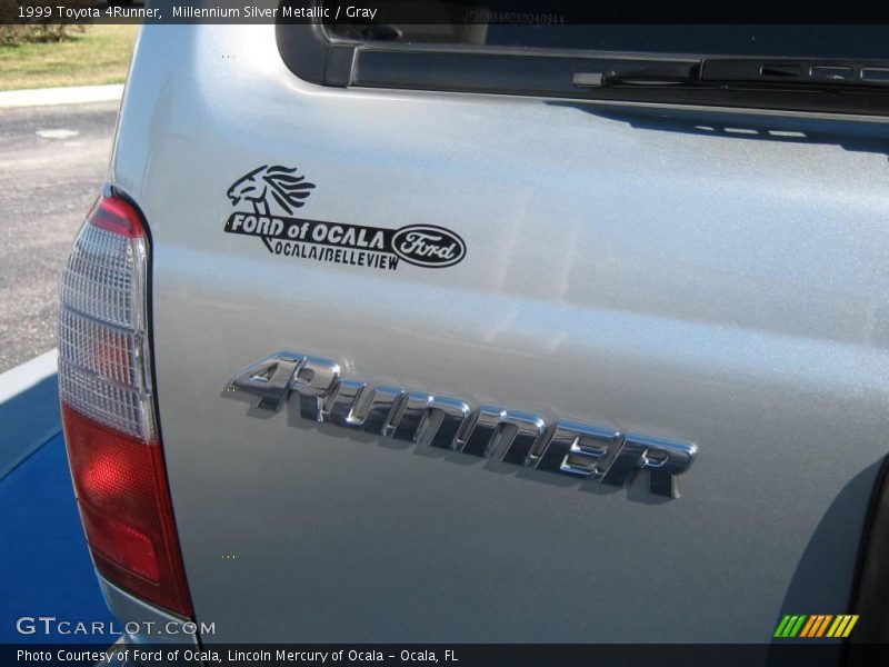 Millennium Silver Metallic / Gray 1999 Toyota 4Runner