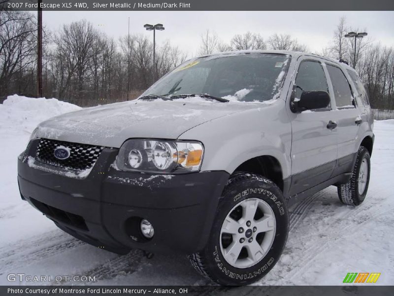 Silver Metallic / Medium/Dark Flint 2007 Ford Escape XLS 4WD