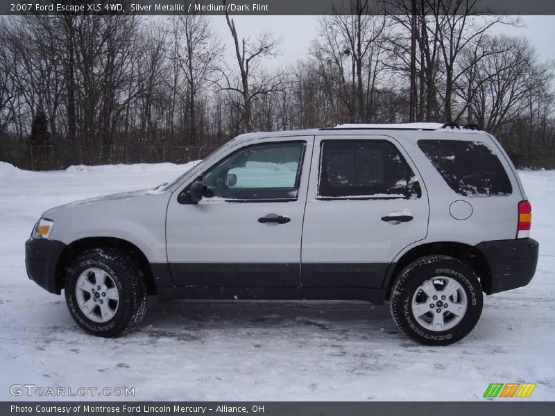 Silver Metallic / Medium/Dark Flint 2007 Ford Escape XLS 4WD