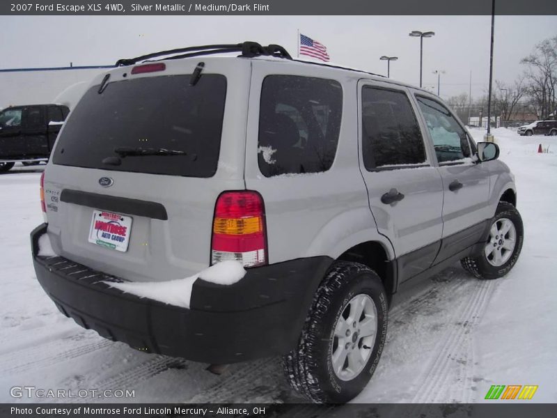 Silver Metallic / Medium/Dark Flint 2007 Ford Escape XLS 4WD