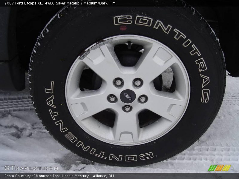 Silver Metallic / Medium/Dark Flint 2007 Ford Escape XLS 4WD