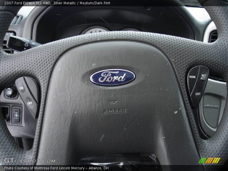 Silver Metallic / Medium/Dark Flint 2007 Ford Escape XLS 4WD