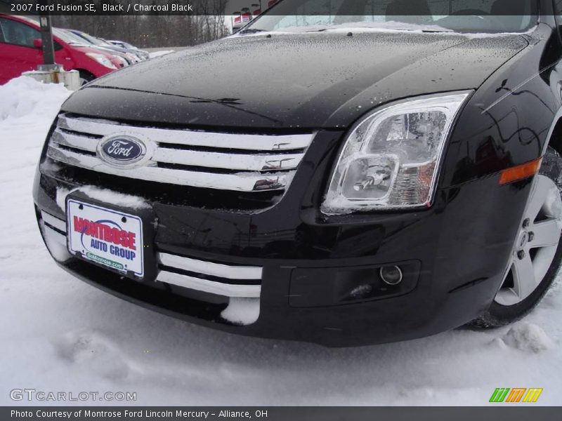 Black / Charcoal Black 2007 Ford Fusion SE