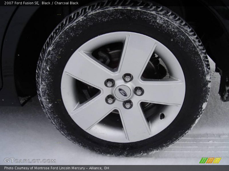 Black / Charcoal Black 2007 Ford Fusion SE
