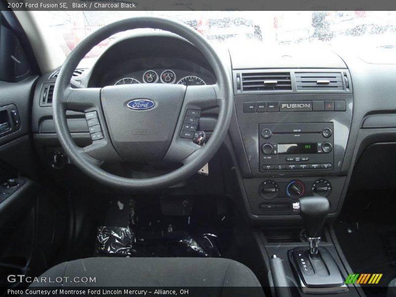 Black / Charcoal Black 2007 Ford Fusion SE