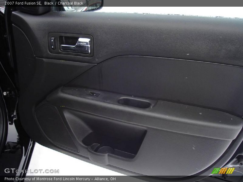 Black / Charcoal Black 2007 Ford Fusion SE