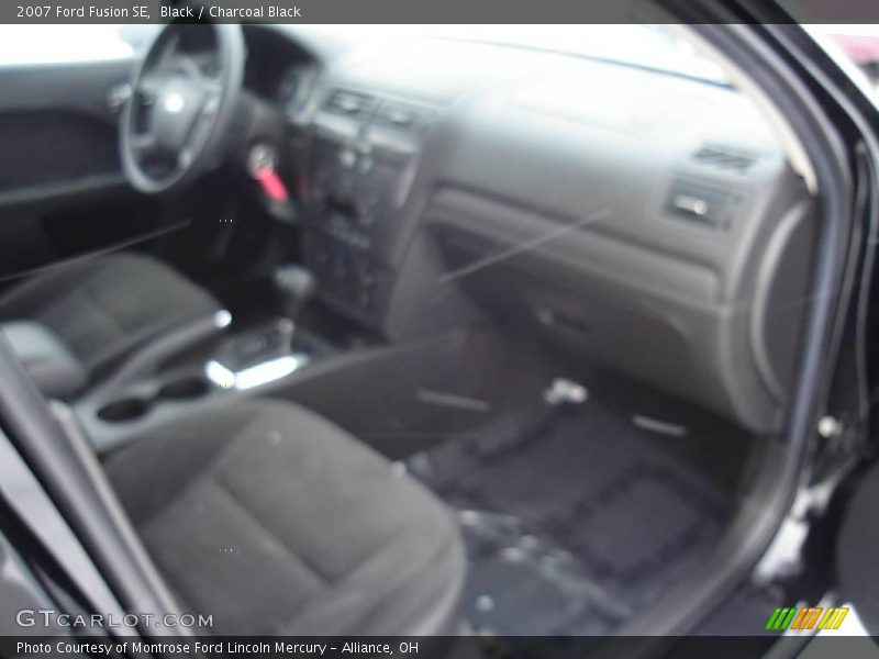 Black / Charcoal Black 2007 Ford Fusion SE