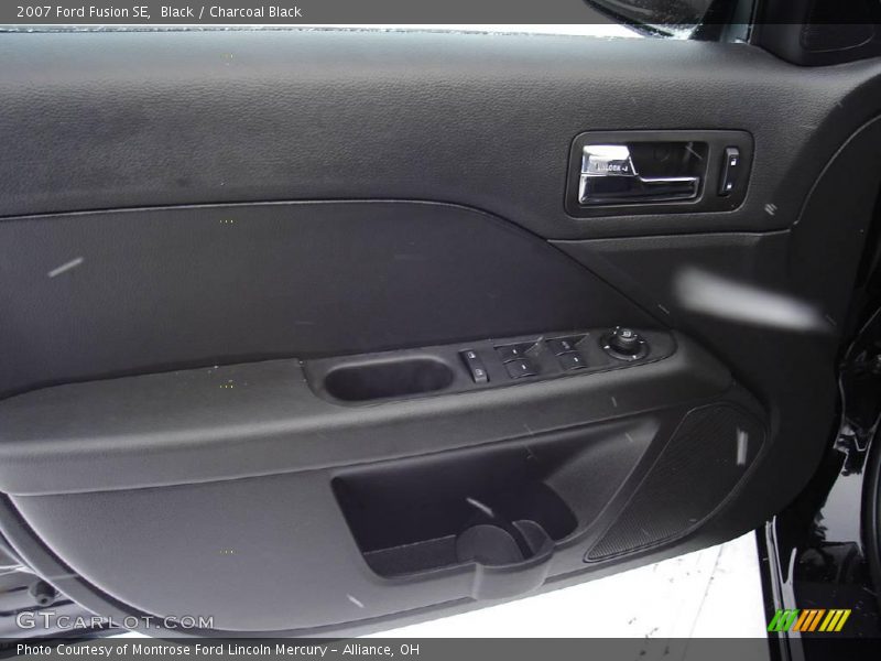 Black / Charcoal Black 2007 Ford Fusion SE