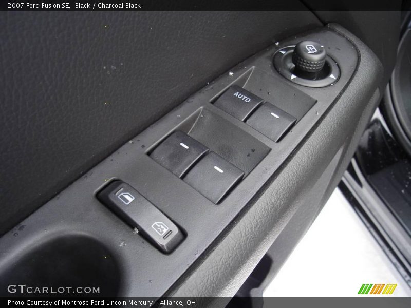 Black / Charcoal Black 2007 Ford Fusion SE