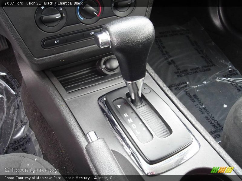 Black / Charcoal Black 2007 Ford Fusion SE