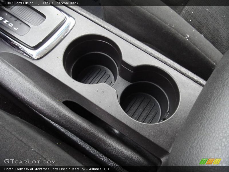 Black / Charcoal Black 2007 Ford Fusion SE