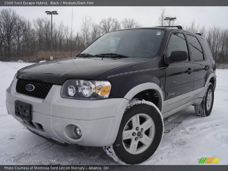 Black / Medium/Dark Flint 2006 Ford Escape Hybrid