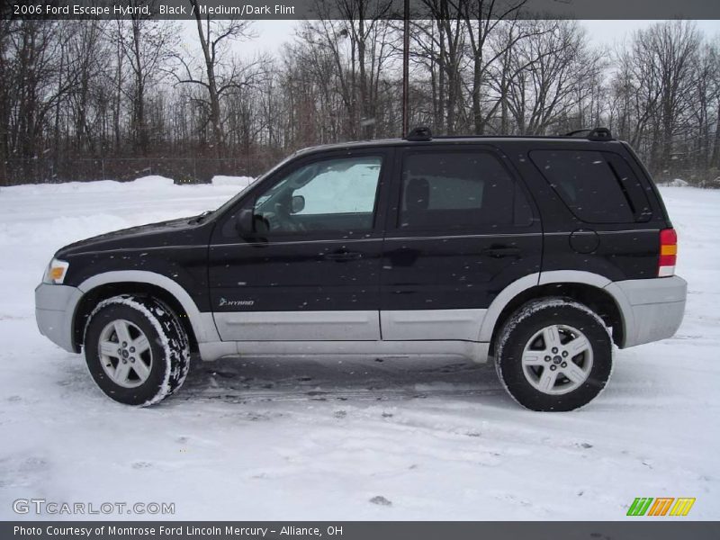 Black / Medium/Dark Flint 2006 Ford Escape Hybrid