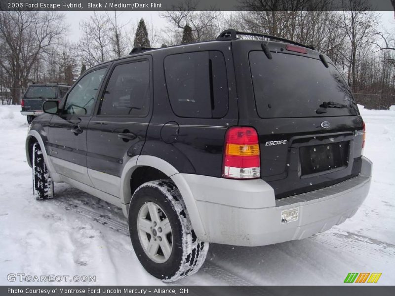 Black / Medium/Dark Flint 2006 Ford Escape Hybrid