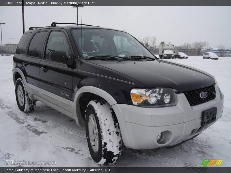 Black / Medium/Dark Flint 2006 Ford Escape Hybrid