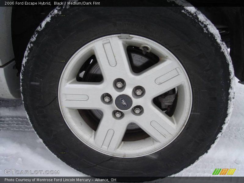 Black / Medium/Dark Flint 2006 Ford Escape Hybrid
