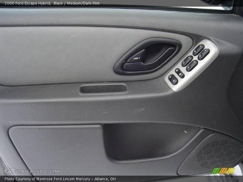 Black / Medium/Dark Flint 2006 Ford Escape Hybrid